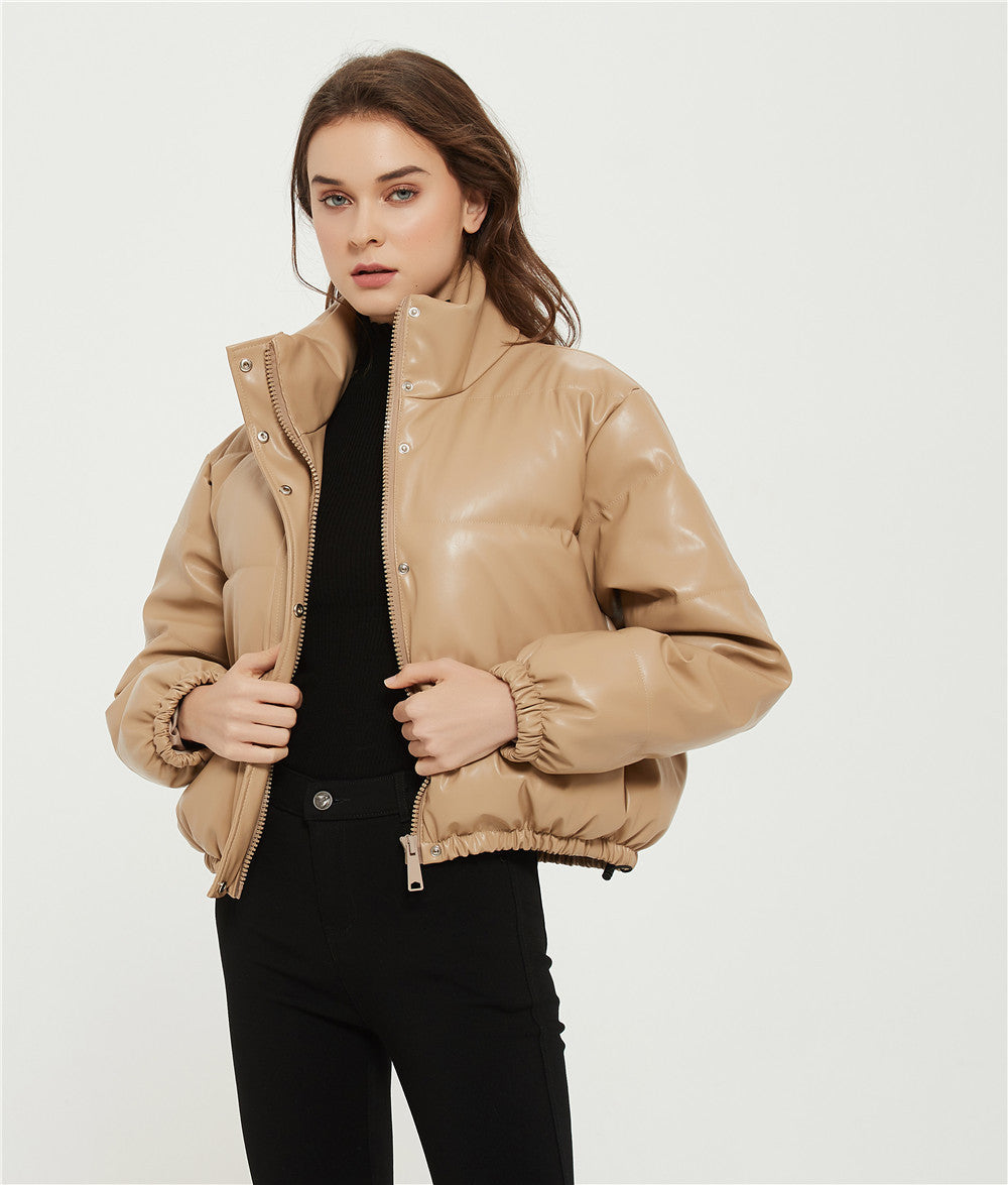 Parka Courte Épaisse et Chaude