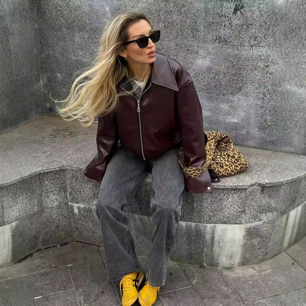 Veste Zippée Élégante – Style et Confort Réunis
