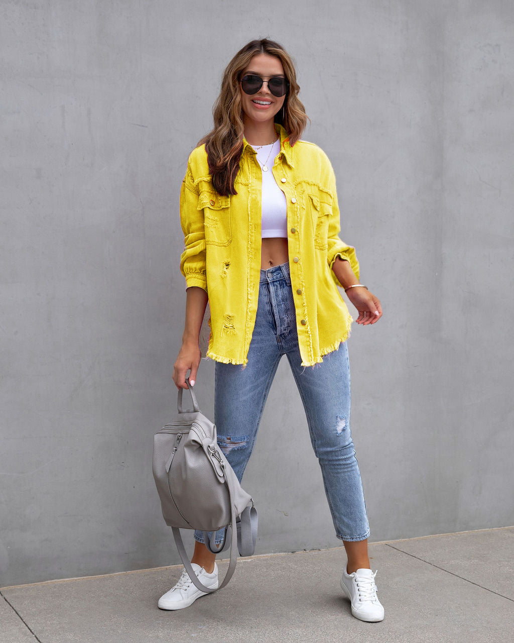 Veste Chemise Leyna Style Urbain et Confort
