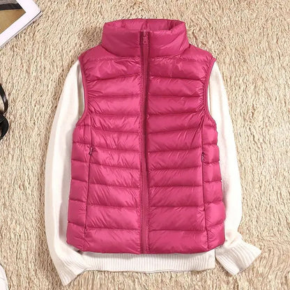 Léa Lightweight Quilted Down Jacket
