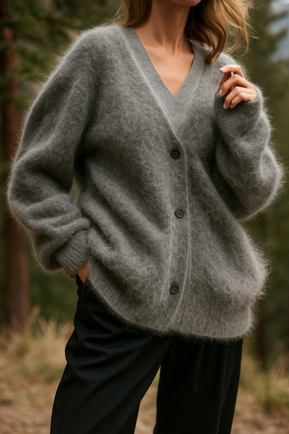 Élise Soft Cashmere Effect Cardigan
