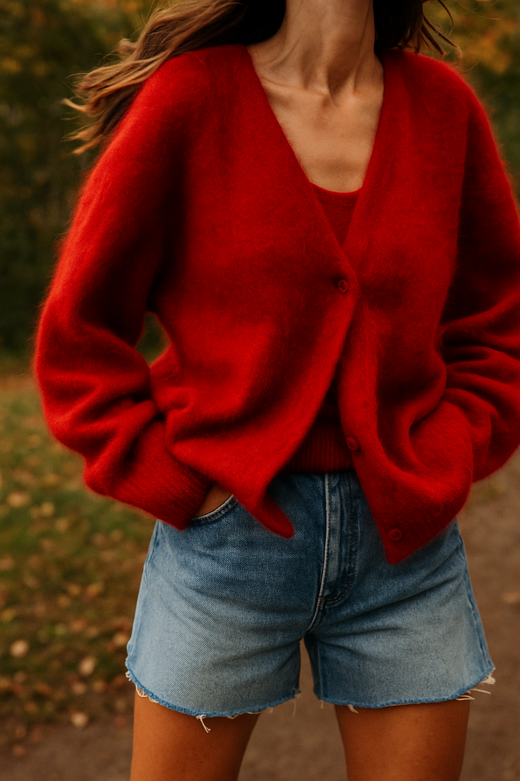 Élise Soft Cashmere Effect Cardigan