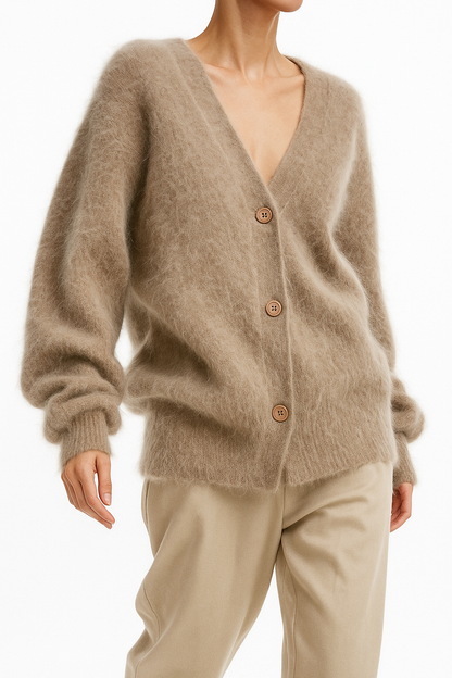 Élise Soft Cashmere Effect Cardigan