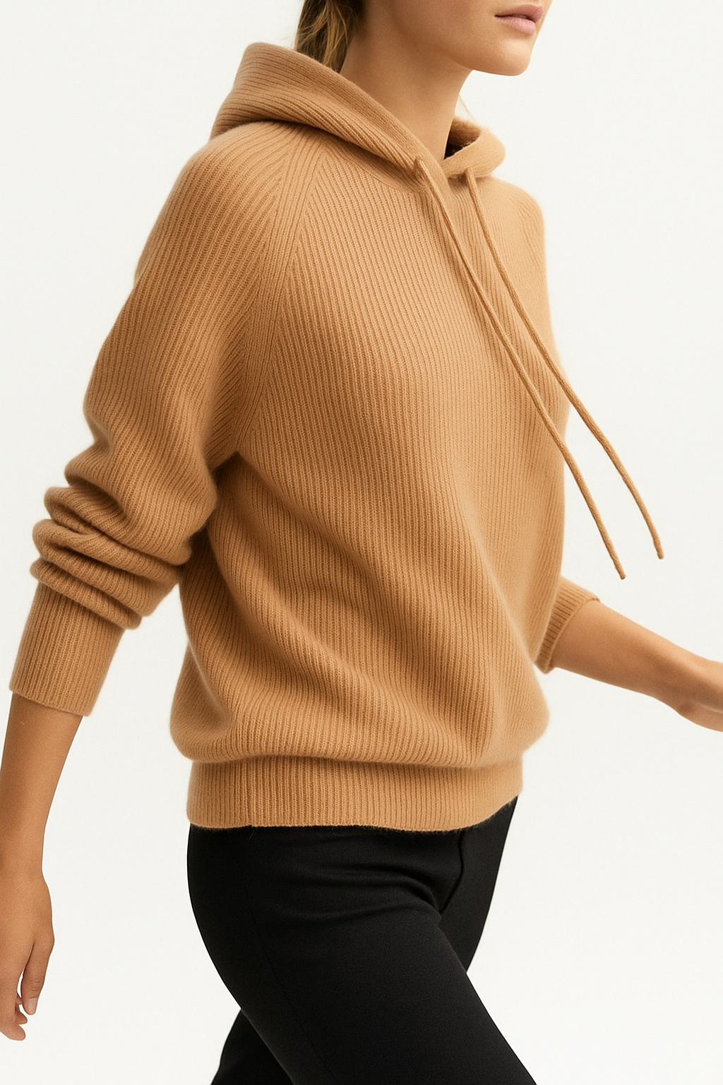Classic Cashmere & Wool Hoodie Sweatshirt Sophie