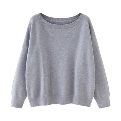 Clara Soft Round Neck Knit Sweater