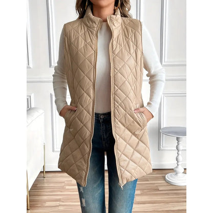 Léa Elegant Quilted Jacket