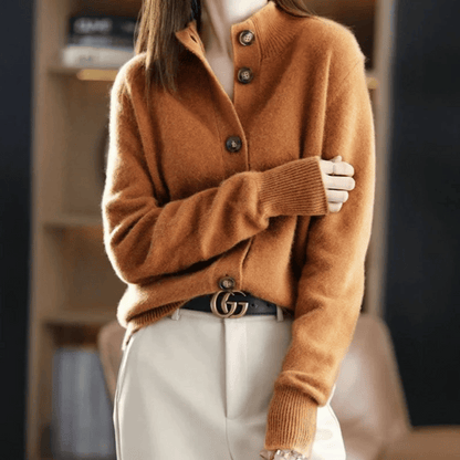 Elegant Soft Knit Cardigan Élise