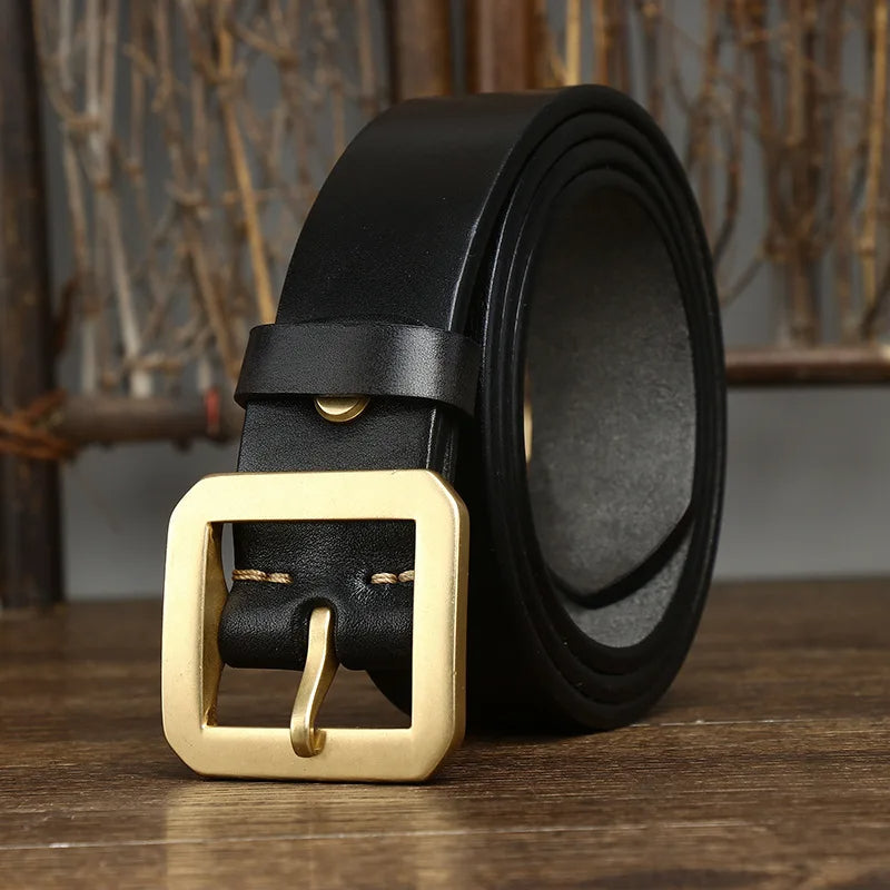 Élise Elegant Full Grain Leather Belt