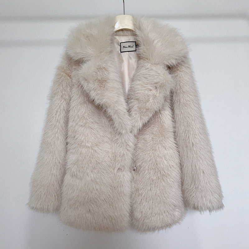Manteau Court Uni  - Élégance et Style