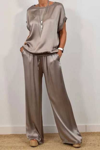 Natsuki Ensemble Casual Chic en Satin