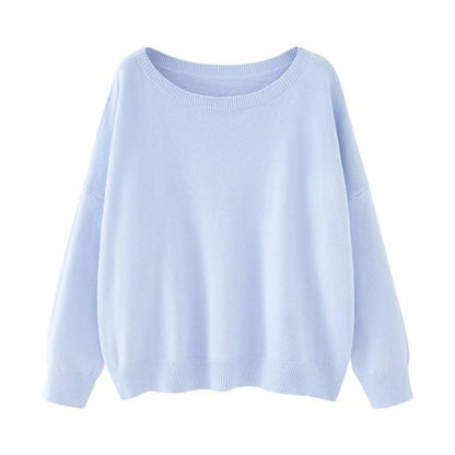 Clara Soft Round Neck Knit Sweater