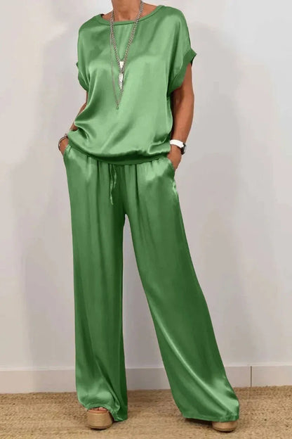 Natsuki Ensemble Casual Chic en Satin