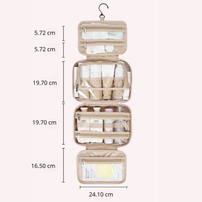ÉléganceVoyage – Grande Trousse de Toilette Femme Luxe