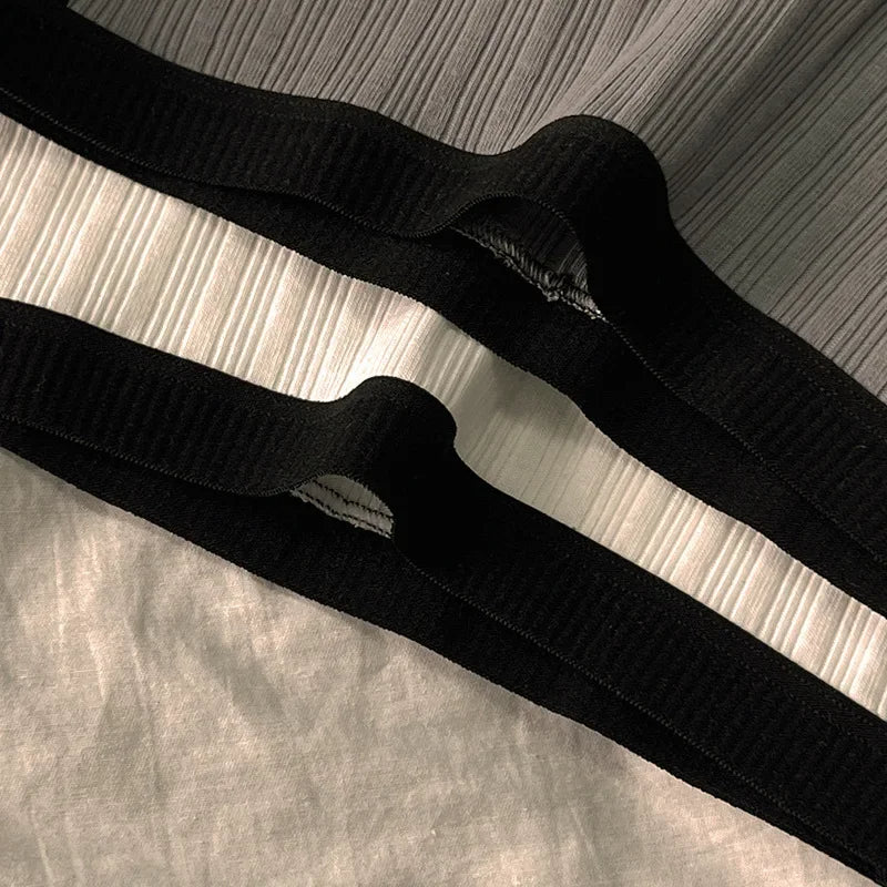 Élise Set of Ribbed Cotton Panties