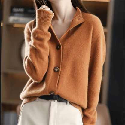 Elegant Soft Knit Cardigan Élise