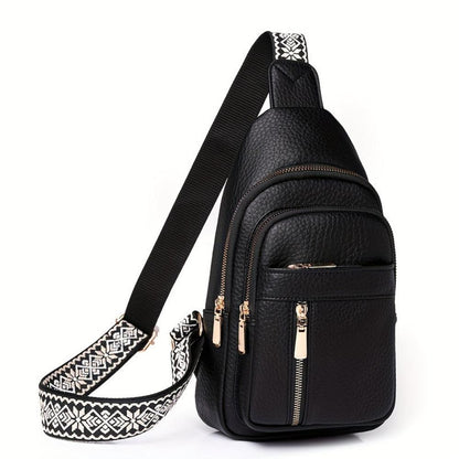 Elegant and Practical Vegan Leather Shoulder Bag by Élise