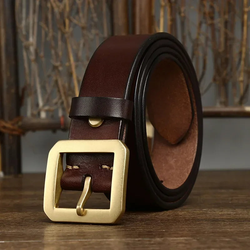 Élise Elegant Full Grain Leather Belt