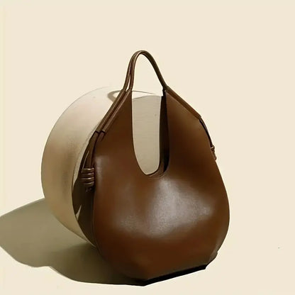 Elegant and spacious vegan leather tote bag Clara