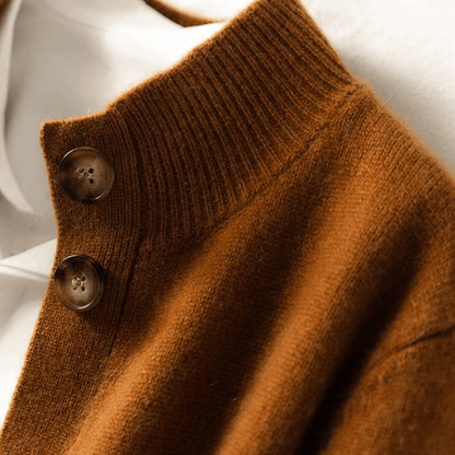 Elegant Soft Knit Cardigan Élise