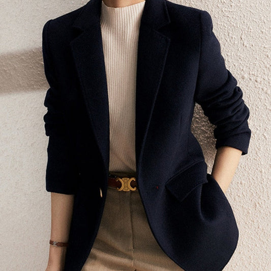 Blazer Julie en  Laine  – Élégance Automne-Hiver