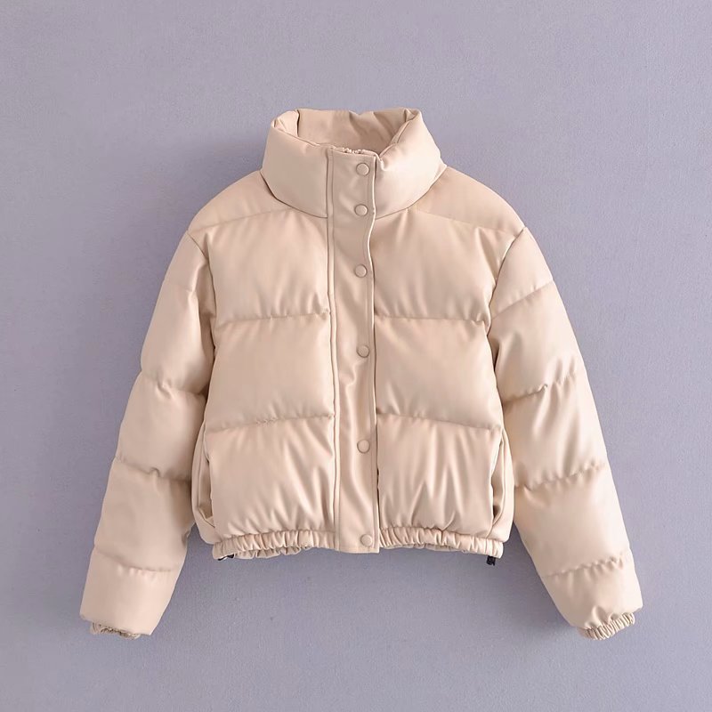 Parka Courte Épaisse et Chaude