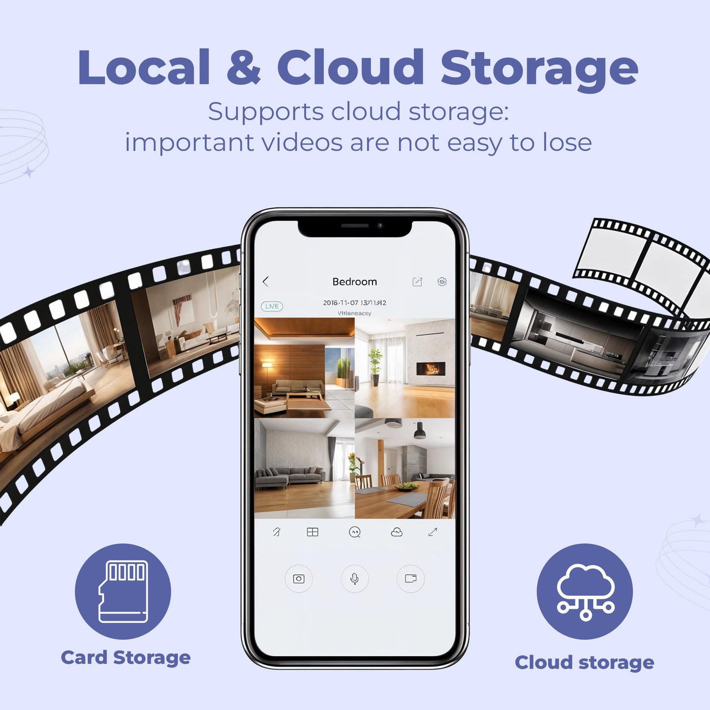 Velora – Advanced Wireless Indoor Security Camera