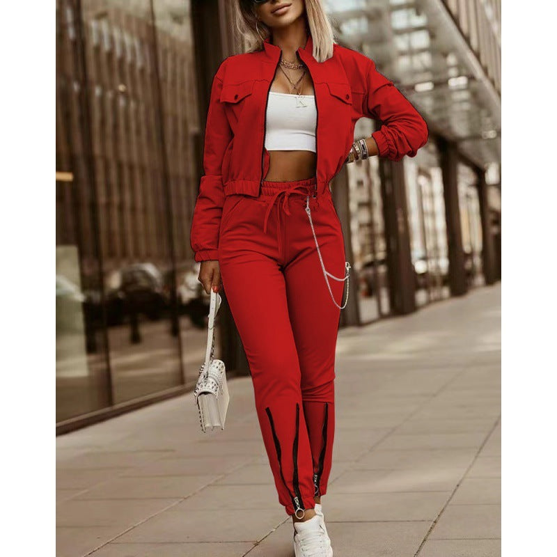 Ensemble Casual Chic Slim Fit
