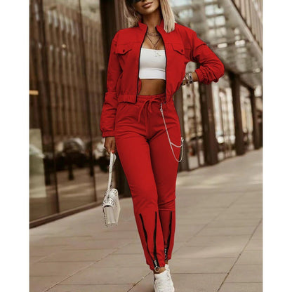 Ensemble Casual Chic Slim Fit