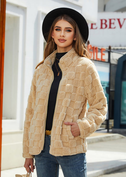 Veste En Polaire  – Cardigan Zippé Hiver