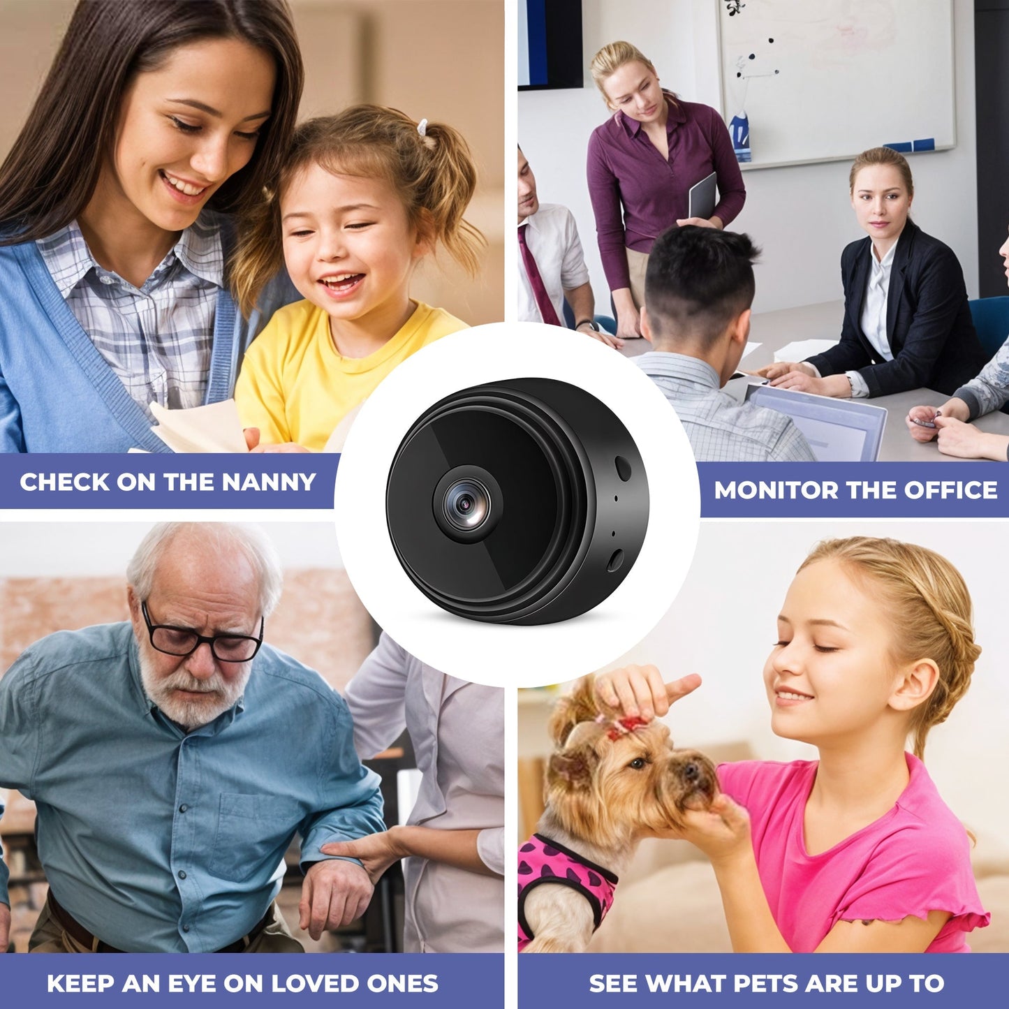 Velora – Advanced Wireless Indoor Security Camera