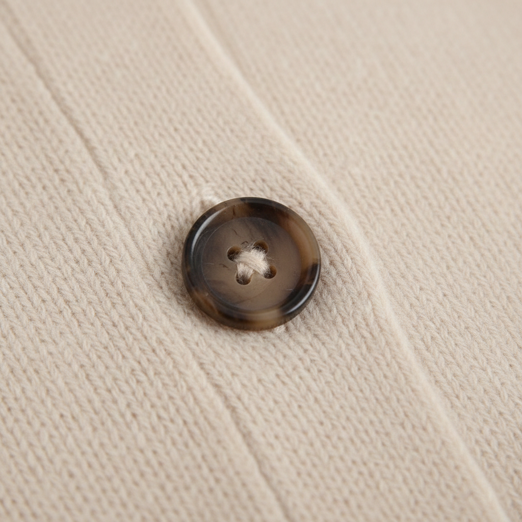 Aurora Soft Cardigan in Woolen Fabric with Cashmere Effect