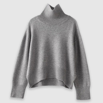 Camille luxurious cashmere turtleneck sweater
