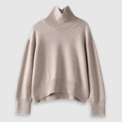 Camille luxurious cashmere turtleneck sweater