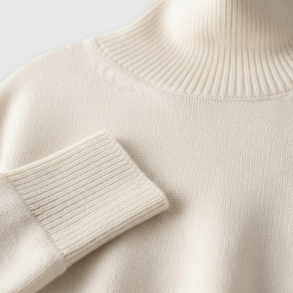 Camille Luxurious and Comfortable Turtleneck Sweater