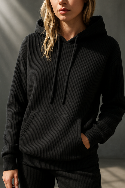 Classic Cashmere & Wool Hoodie Sweatshirt Sophie