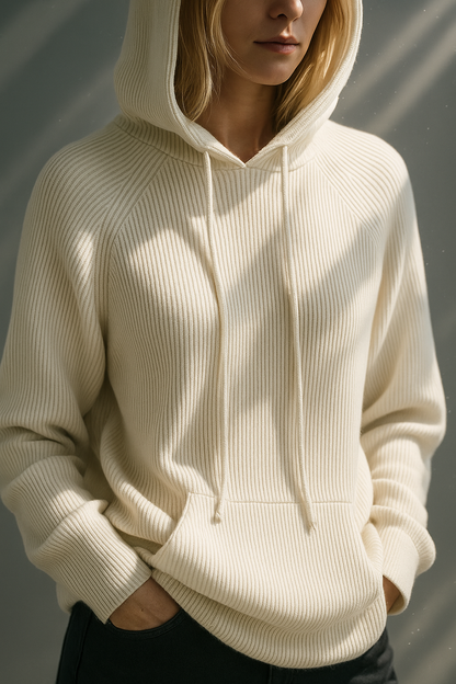 Classic Cashmere & Wool Hoodie Sweatshirt Sophie