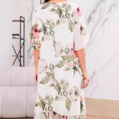 Flora – robe aérienne en mousseline de soie