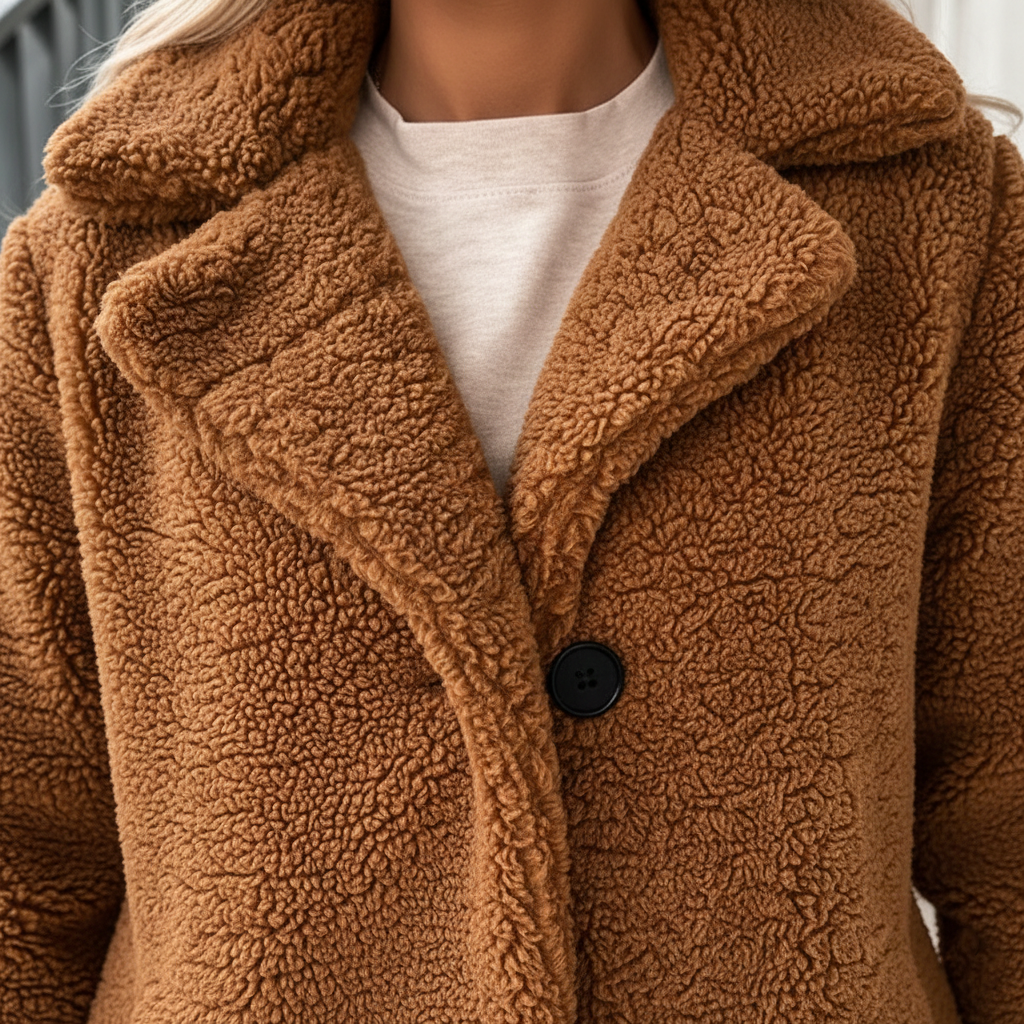 Olivia Soft Fur Effect Coat