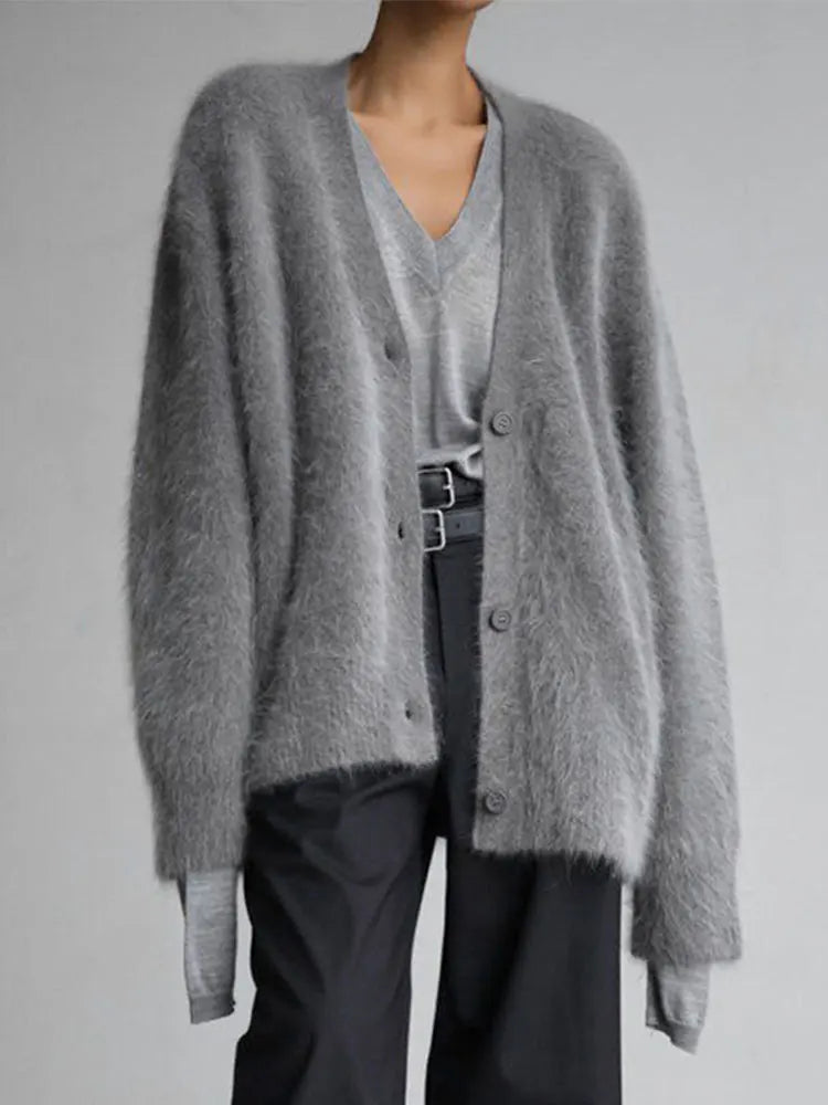 Élise Soft Cashmere Effect Cardigan