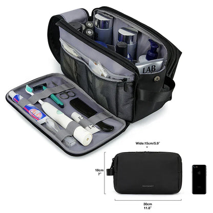 Aqualisse – Trousse de Toilette Étanche et Légère pour Femme & Homme