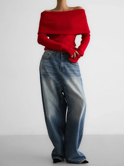 Elegant Off-Shoulder Top