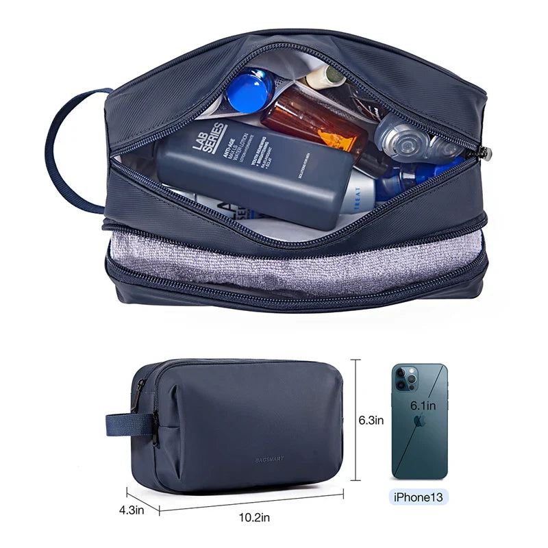 Aqualisse – Trousse de Toilette Étanche et Légère pour Femme & Homme