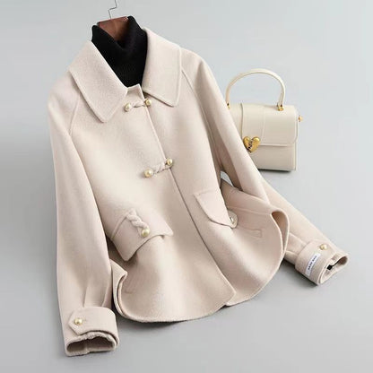 Léa Elegant Wool Coat
