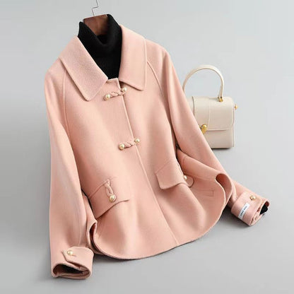 Léa Elegant Wool Coat