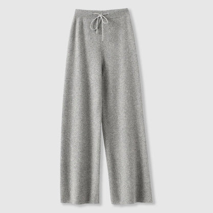 Emma Luxurious Cashmere Wide Leg Pants