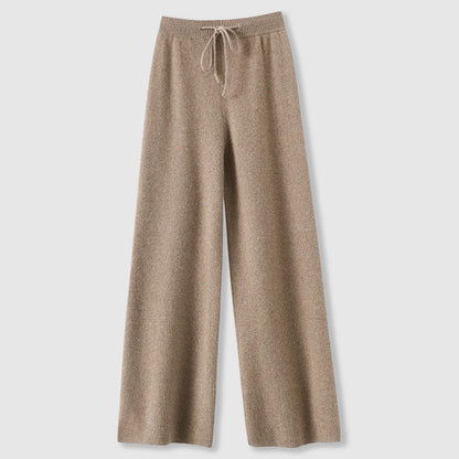 Emma Luxurious Cashmere Wide Leg Pants
