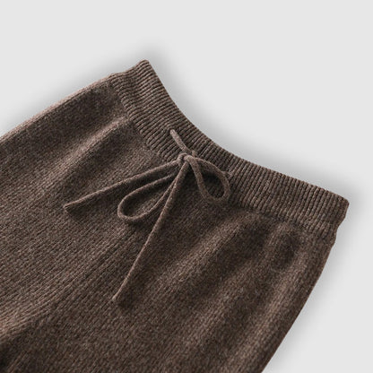 Emma Luxurious Cashmere Wide Leg Pants