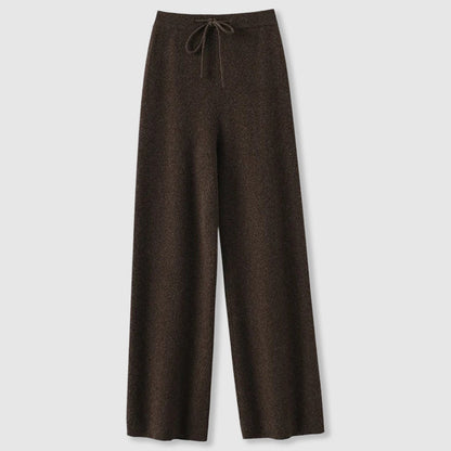 Emma Luxurious Cashmere Wide Leg Pants