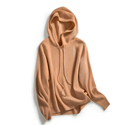 Classic Cashmere & Wool Hoodie Sweatshirt Sophie