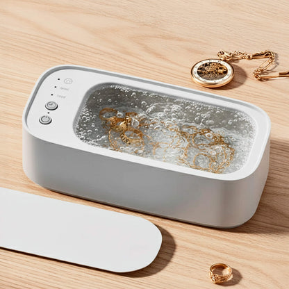 Velora – Nettoyeur Ultrasonique Polyvalent pour Bijoux, Lunettes, Montres et Dentiers